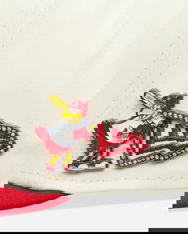 Шапка с козирка New Era St. Louis Cardinals MLB Mascot Pin 9FIFTY Snapback Adjustable Cap Червено | 60758453 MULTI, 6