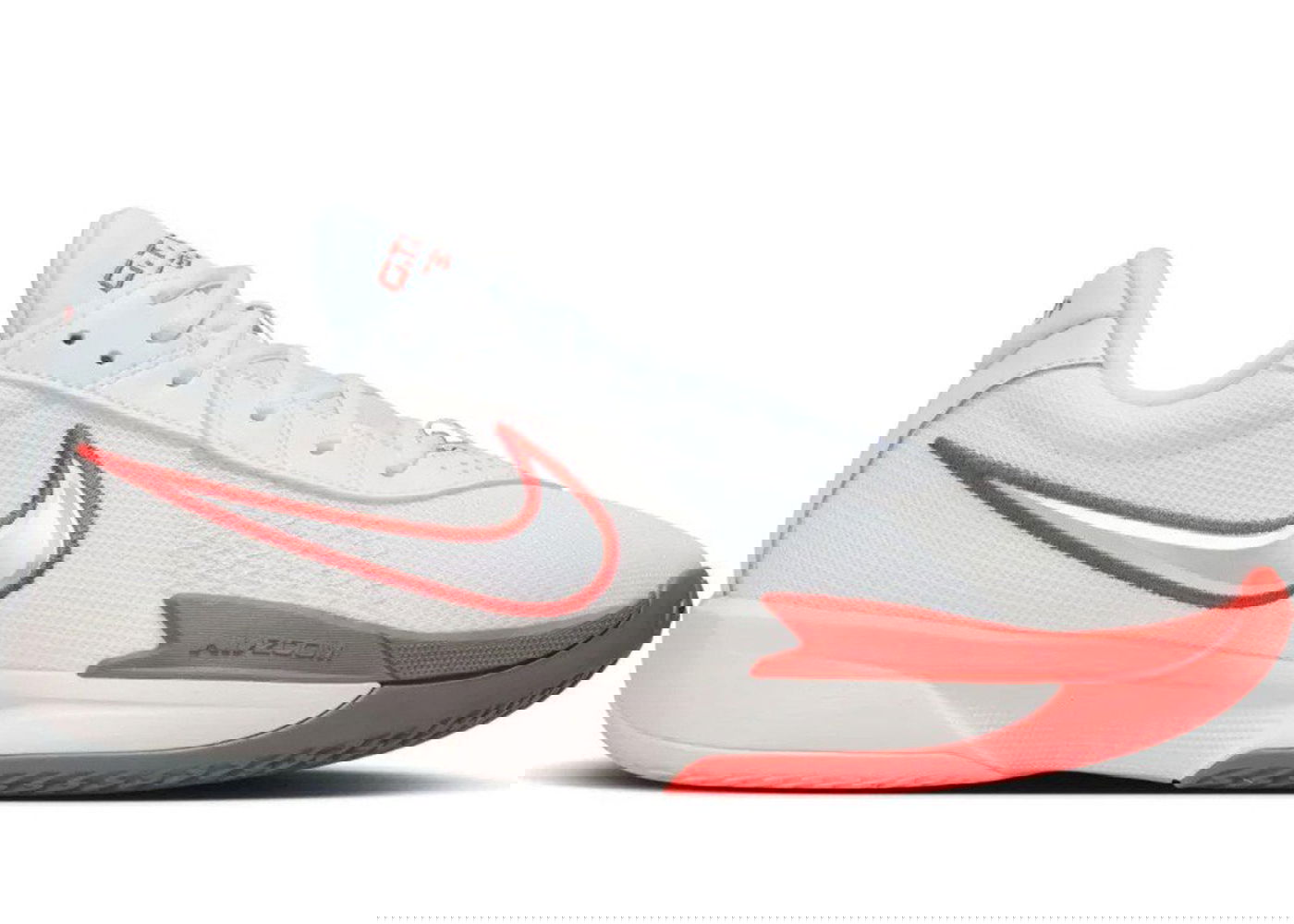 Кецове и обувки Nike Zoom GT Cut Academy White Picante Red Бяло | FB2598-101/FB2599-101, 0