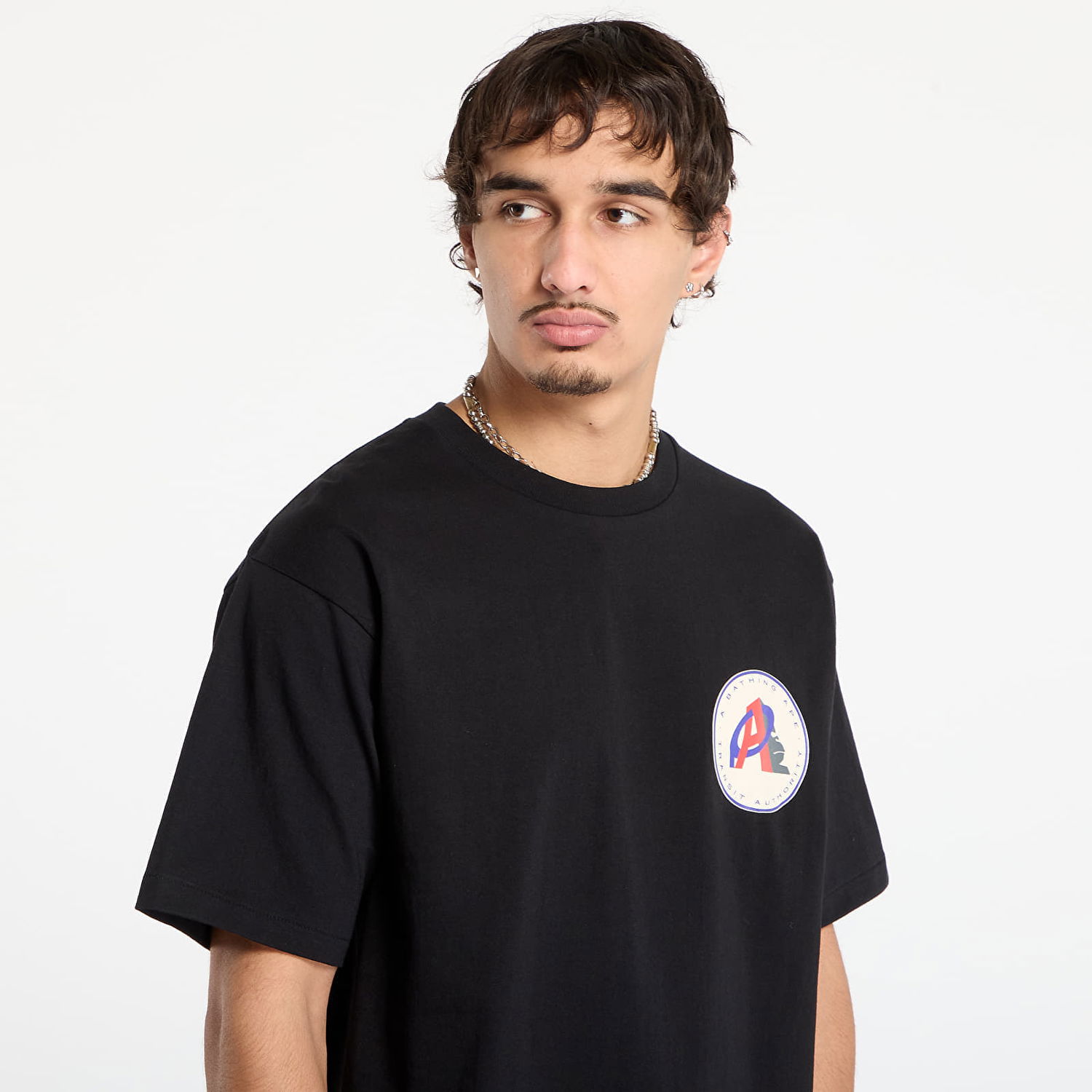 Тениска BAPE Ape Transit Authority T-Shirt Черно | 001TEL801051MBLK, 1