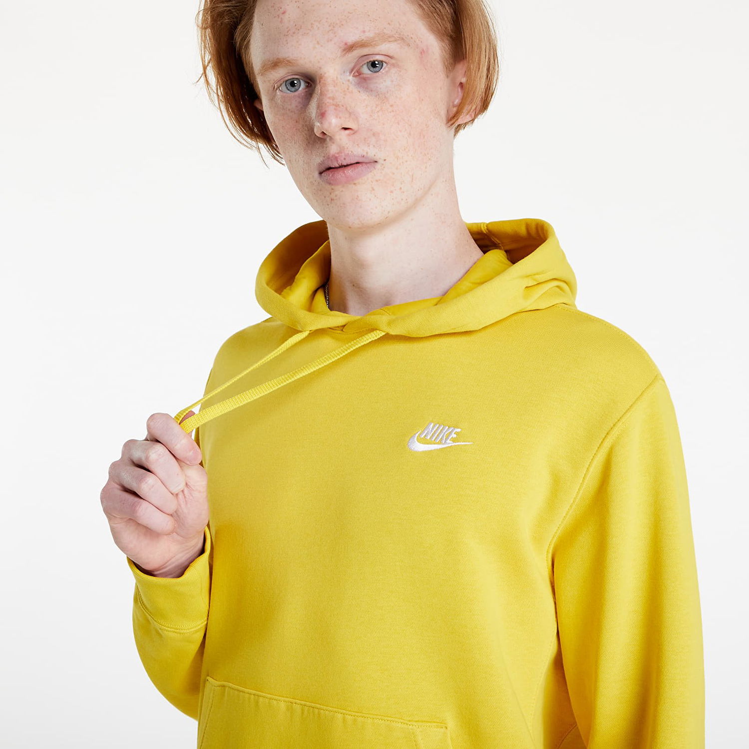 Суитчър Nike Sportswear Club Pullover Hoodie Жълто | CZ7857-709, 0