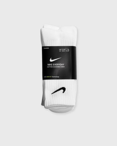 Бельо и чорапи Nike 3-Pack Crew Socks Бяло | SX7664-100, 2