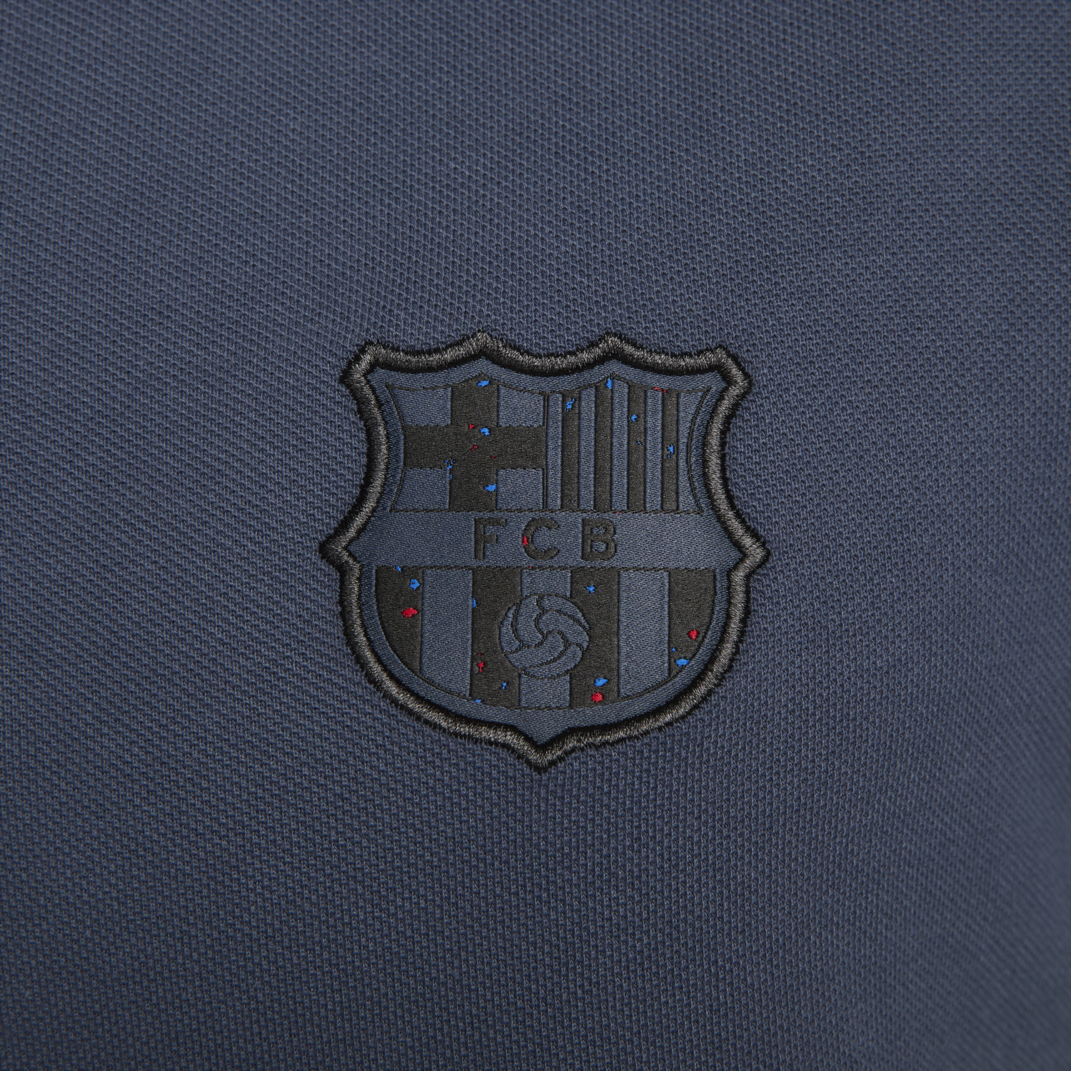 Поло тениска Nike F.C.Barcelon Third Football Polo Shirt Тъмно синьо | DX8782-437, 1