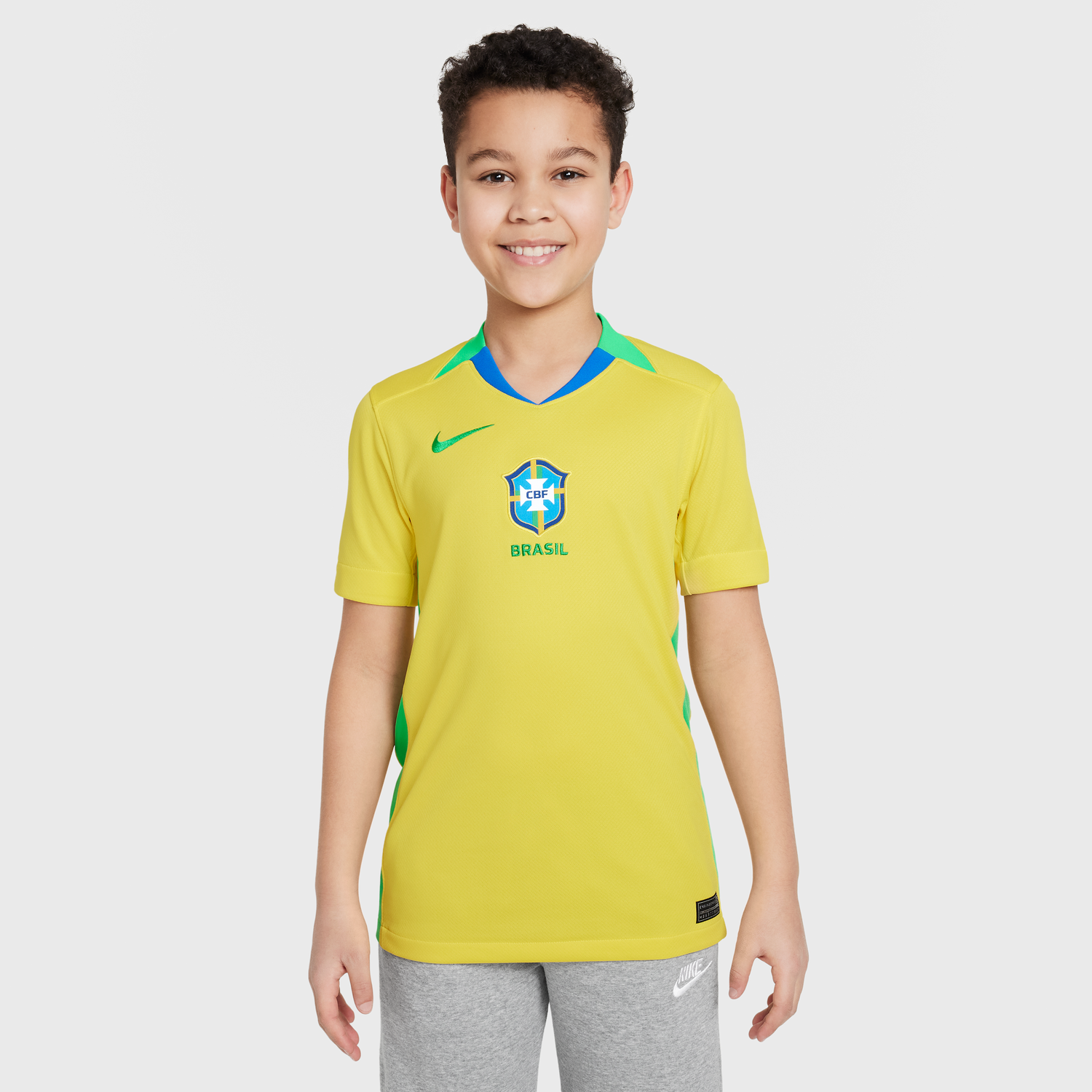 Фланелка Nike Brazil Stadium 2025 Dri-FIT Replica Jersey Жълто | FZ9194-718, 0