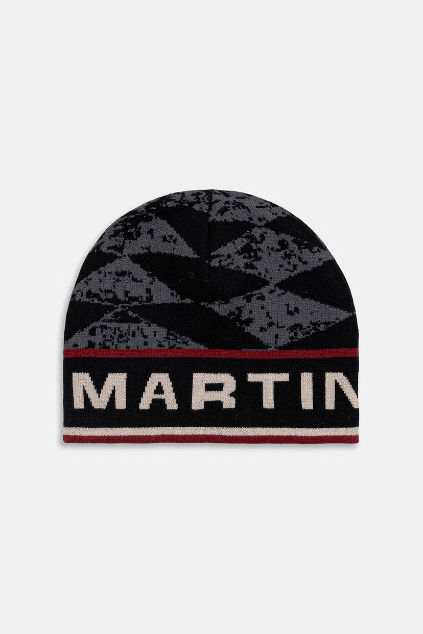 Шапка Martine Rose Martine Rose Reversible Beanie Черно | 1219YA09029