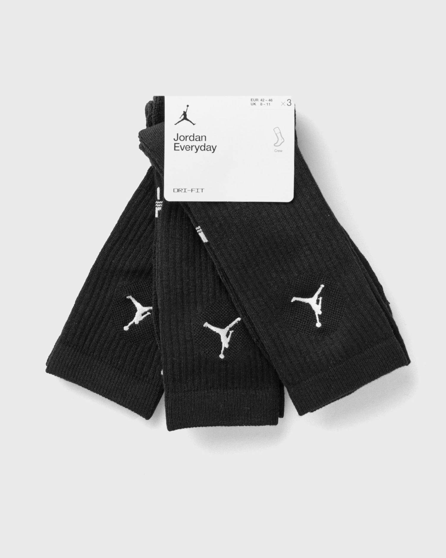 Чорапи Jordan Everyday Crew Socks Черно | 196152693846, 0