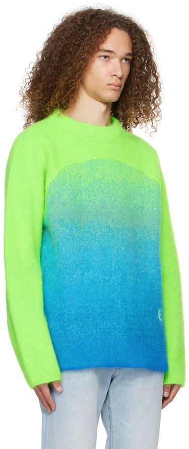 Пуловер ERL Gradient Knit Sweater Зелено | ERL07N001, 1