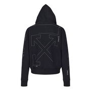 Back Logo Print Hoodie