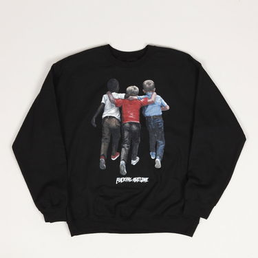 Суитчър Fucking Awesome Kids Alright Crewneck Sweatshirt Черно | PN7711, 1