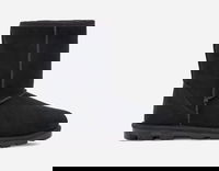 ® Essential Short Boot for Women in Black, Size 4, Suede