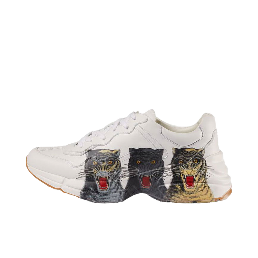 Кецове и обувки Gucci Rhyton 'Tigers' Бяло | 576050 DRW00 9014