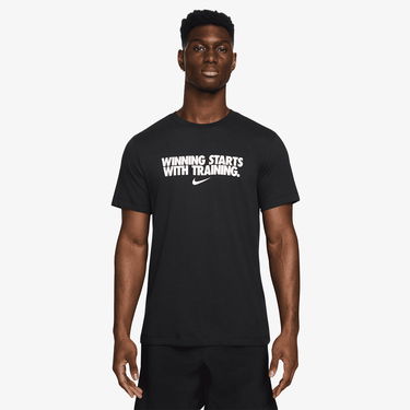Тениска Nike Winning Starts With Training T-Shirt Черно | HV4187-010, 1