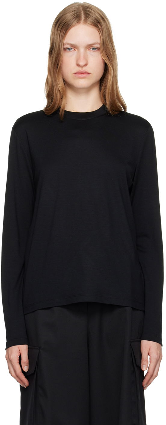 Soft Wool Jersey Longsleeve T-shirt