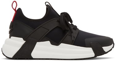 Кецове и обувки Moncler Black Lunarove Low-Top Черно | H109A4M00090M1419, 0