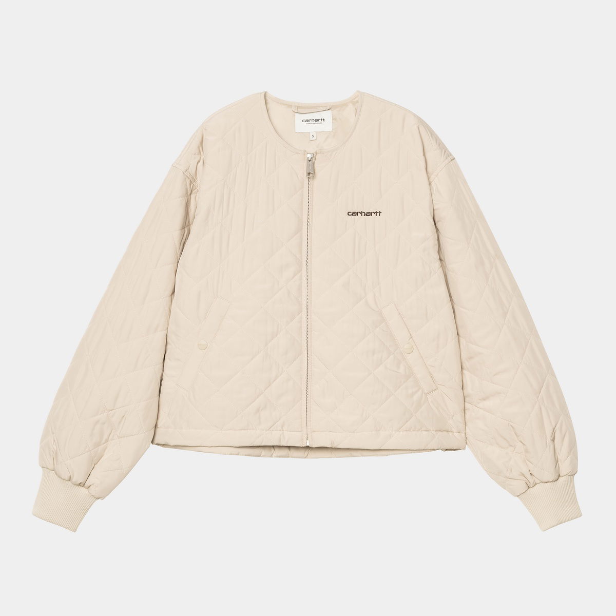 Яке Carhartt WIP Women's Elma Quilted Liner Jacket Бежово | I035376_8, 0