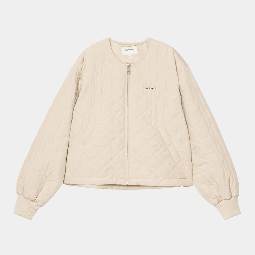Яке Carhartt WIP Women's Elma Quilted Liner Jacket Бежово | I035376_8