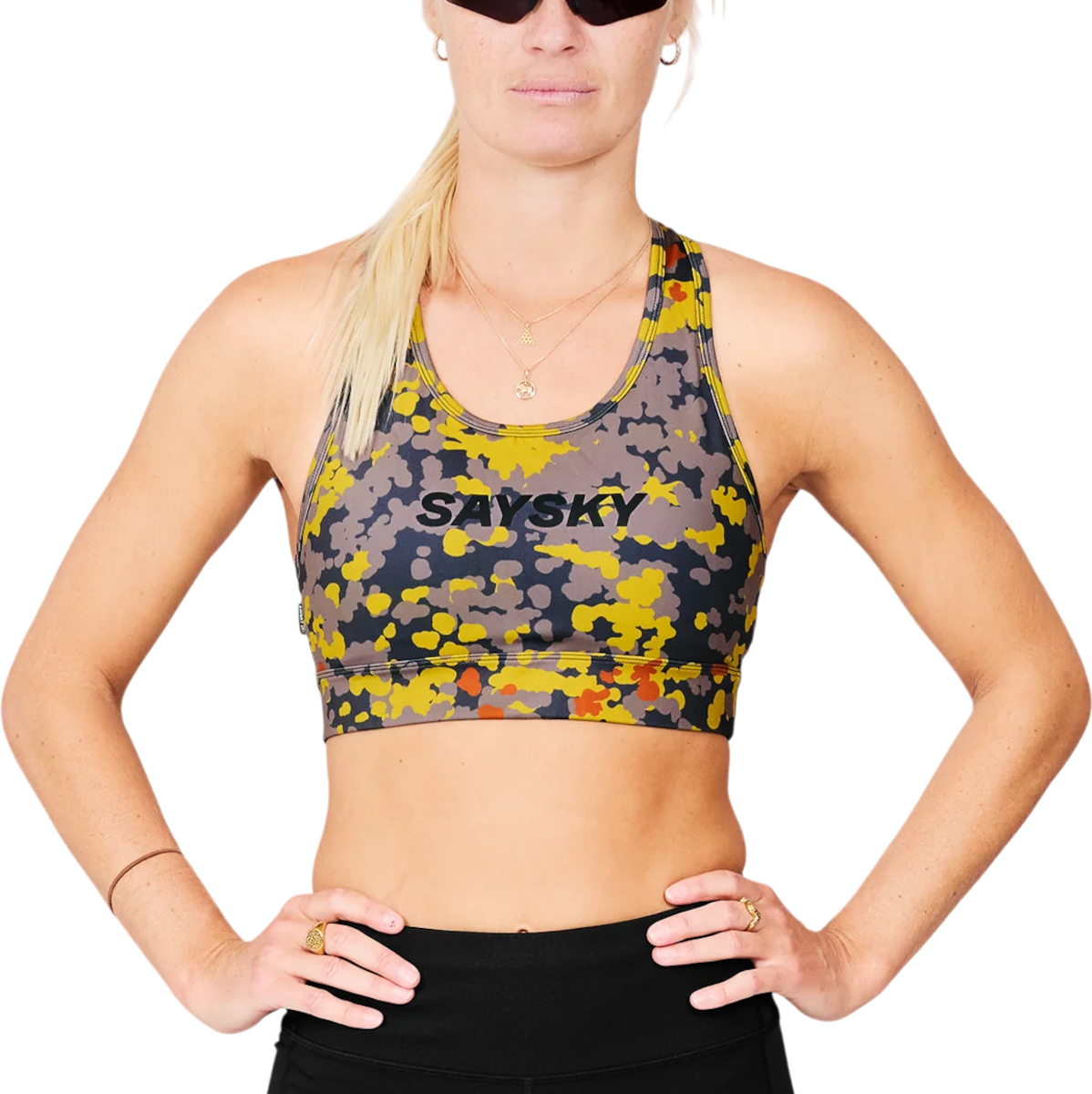 Сутиен Saysky Saysky Camo Combat Sports Bra Многоцветен | mwrsb01c1019, 0