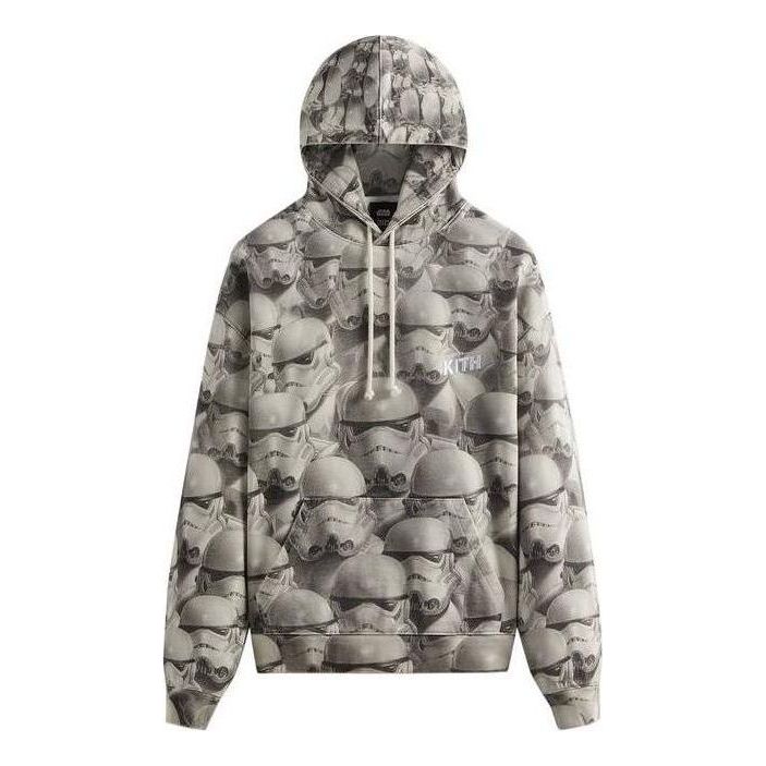 Суитчър KITH Star Wars Stormtrooper Vintage Hoodie Сиво | KHM031297-101
