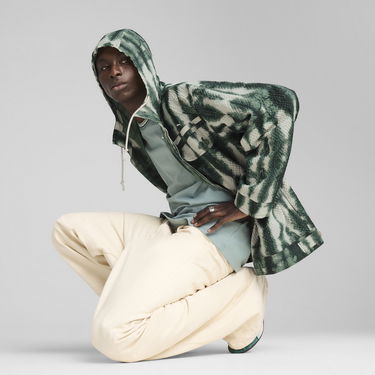 Ветровка Puma PALAIS ARTISAN Seersucker Hooded Jacket Зелено | 629390_30, 2