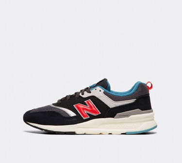 Кецове и обувки New Balance 997 "Silver" Черно | CM997HAI, 0