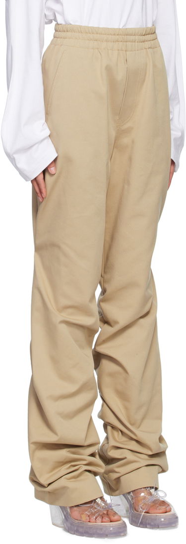 Панталони We11done We11done Banded Shirring Trousers Бежово | WD-PT1-23-296-U-BG, 1