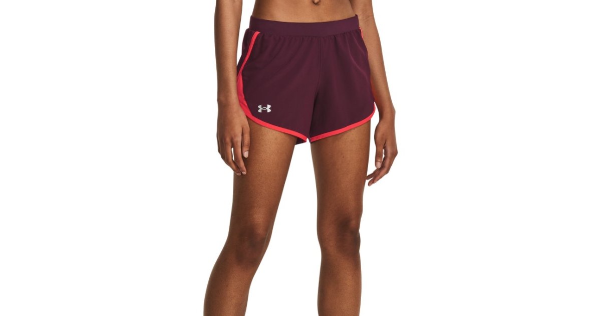 Къси панталони Under Armour Fly By 2.0 Shorts Бургунди | 1350196-601, 1