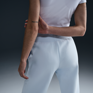 Тениска Nike Sportswear Phoenix Fleece High-Waisted Wide-Leg Pants Синьо | DQ5615-423, 3