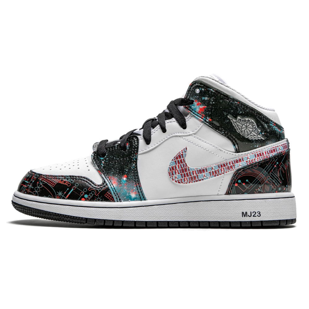 Кецове и обувки Jordan Air Jordan 1 Mid SE GS "Take Flight" Многоцветен | BQ6931-114, 0