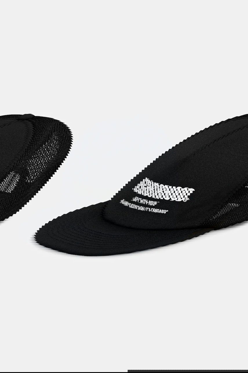 Шапка с козирка Neighborhood NEIGHBORHOOD Mesh Trucker Cap Черно | 251YGNH.HT06, 0