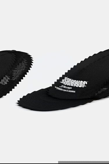 Шапка с козирка Neighborhood NEIGHBORHOOD Mesh Trucker Cap Черно | 251YGNH.HT06, 0