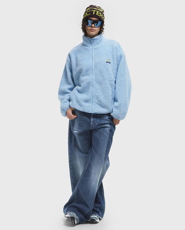Пуловер American Vintage American Vintage HOKTOWN Fleece Jacket Синьо | HOK16CE25-BLEU-POLAIRE, 3