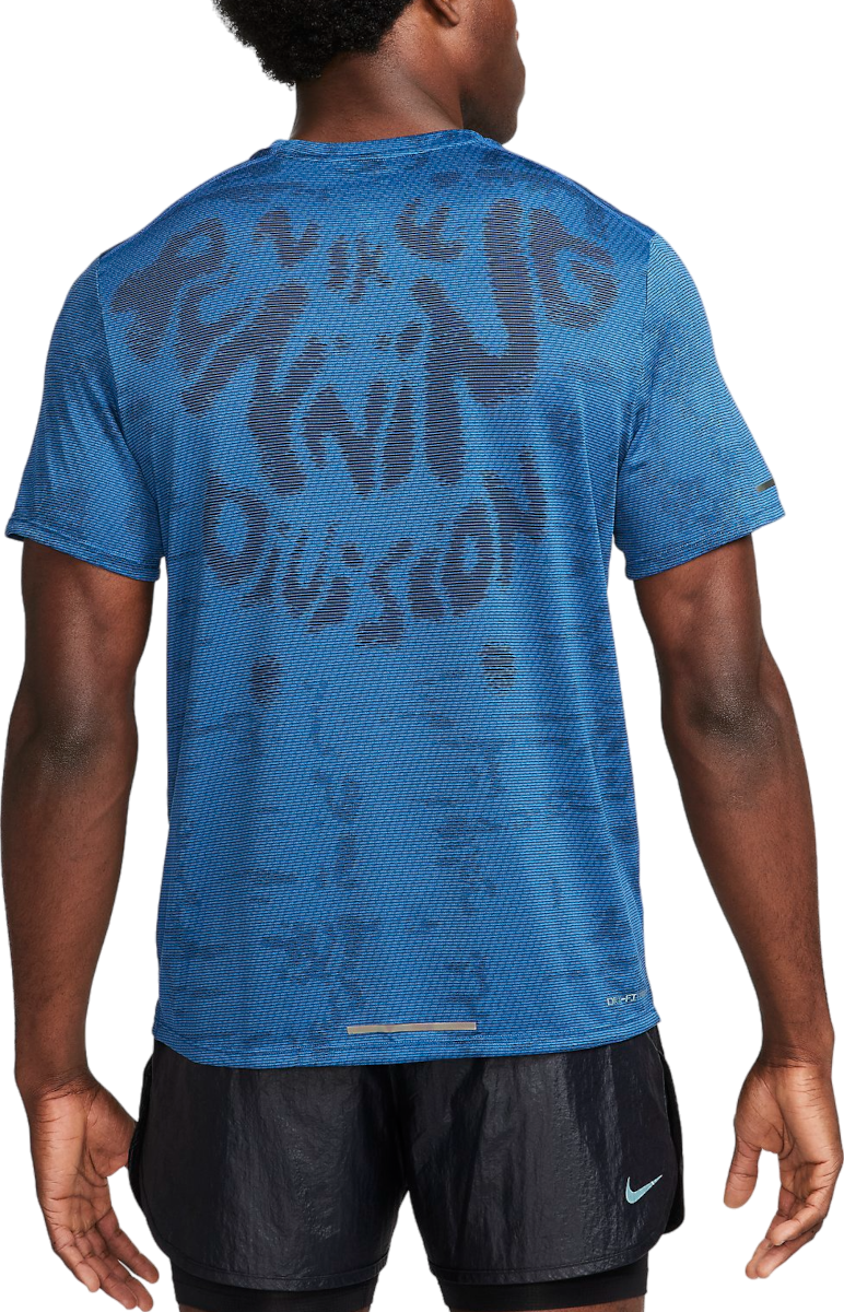 Тениска Nike M NK DFADV RUN DIV SS TOP Синьо | fn3383-476, 1