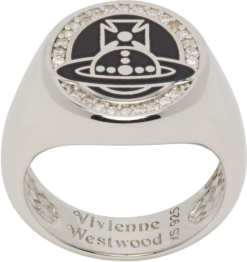 Пръстен Vivienne Westwood Vivienne Westwood Silver Sussex Ring Металик | 64040186-01P586-