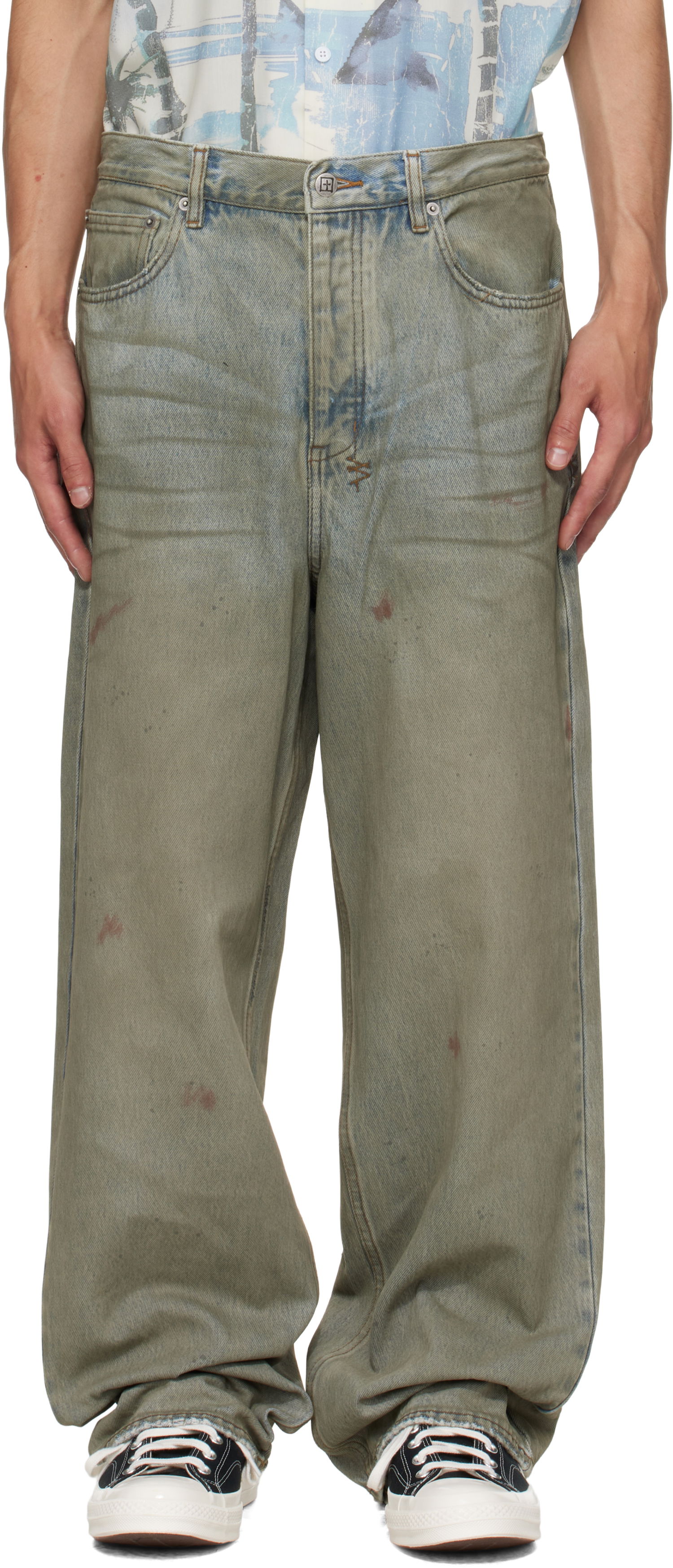Дънки Ksubi Maxx Greaser Jeans Зелено | MPF25DJ042, 0