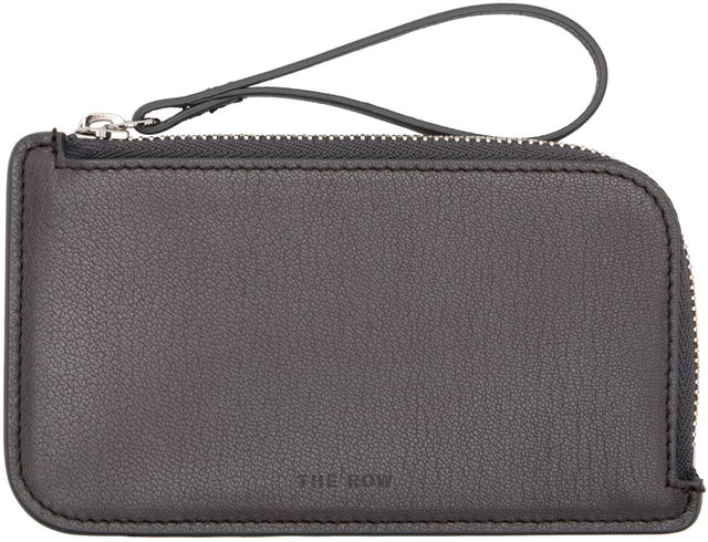 Zipped Leather Wallet