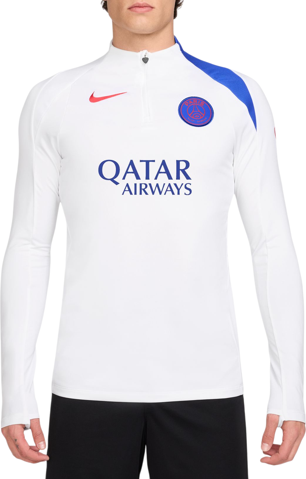 Тениска Nike Paris Saint-Germain Total 90 Strike Soccer Knit Drill Top Бяло | hm3356-101, 0