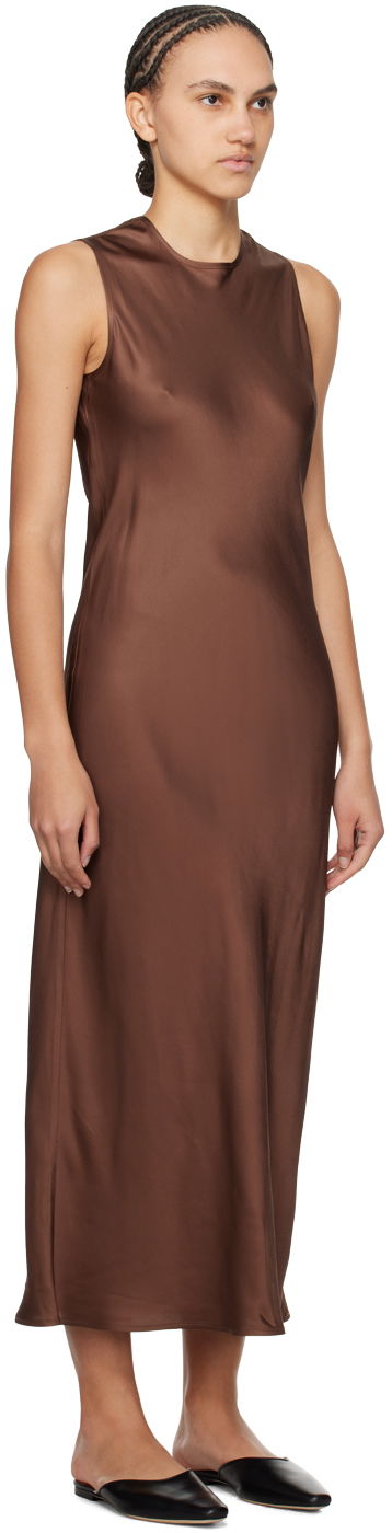Pокля Baserange Sleeveless Maxi Dress Кафяво | DRDYT-VI-SP24, 1