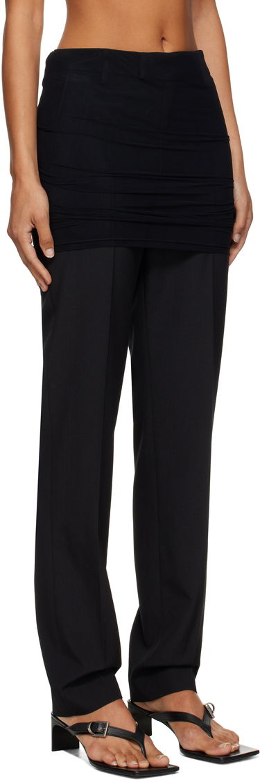 Панталони Maison Margiela MM6 Maison Margiela Light Wool Blend Trousers Черно | S62KB0248 M35436, 1