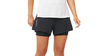 Къси панталони Salomon Sense Aero 2in1 Shorts Черно | lc2037600, 1