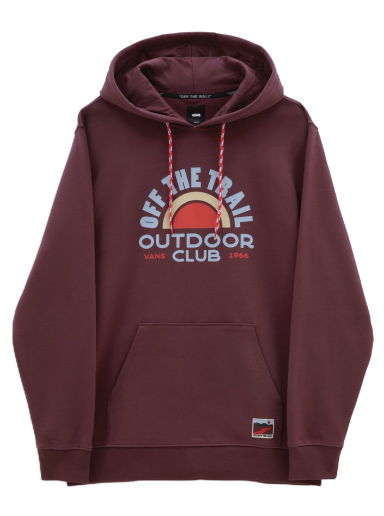 Суитчър Vans Outdoor Club Hoodie Бургунди | VN000089ALI1