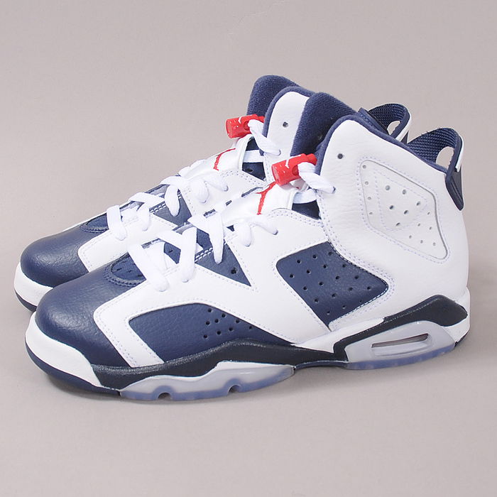 Кецове и обувки Jordan Air Jordan 6 Retro ''Olympic'' 2012 GS Тъмно синьо | 384665 130, 1