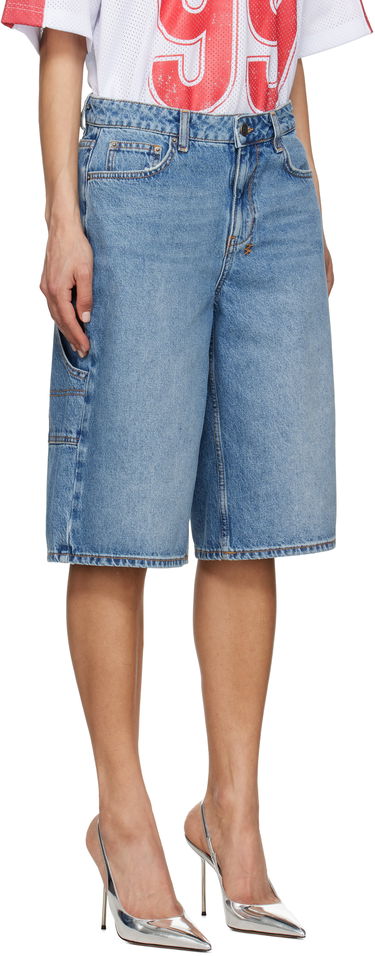 Къси панталони Ksubi Ksubi Low Rider Swept Denim Shorts Синьо | WSP25WA007, 1