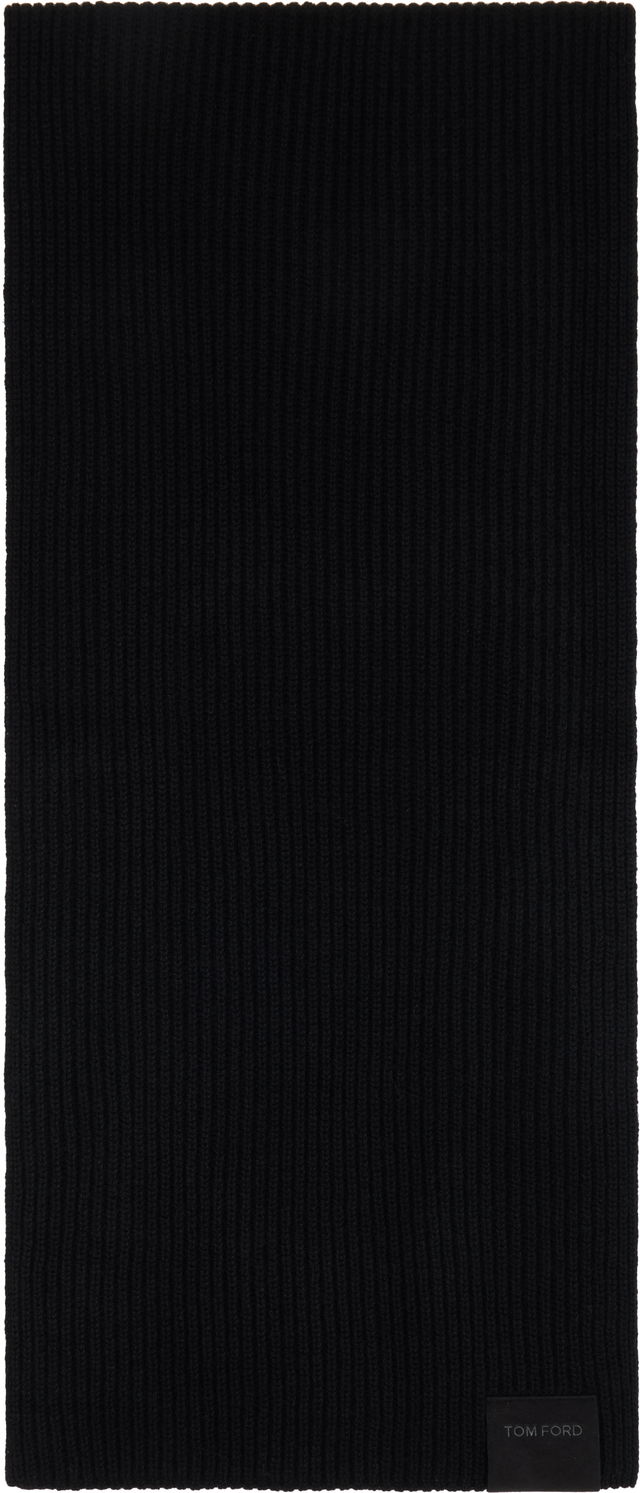 TOM FORD Cashmere Ribbed Knit Scarf