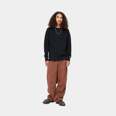 Пуловер Carhartt WIP Chase Sweater "Black / Gold" Черно | I028581_00F_XX, 2
