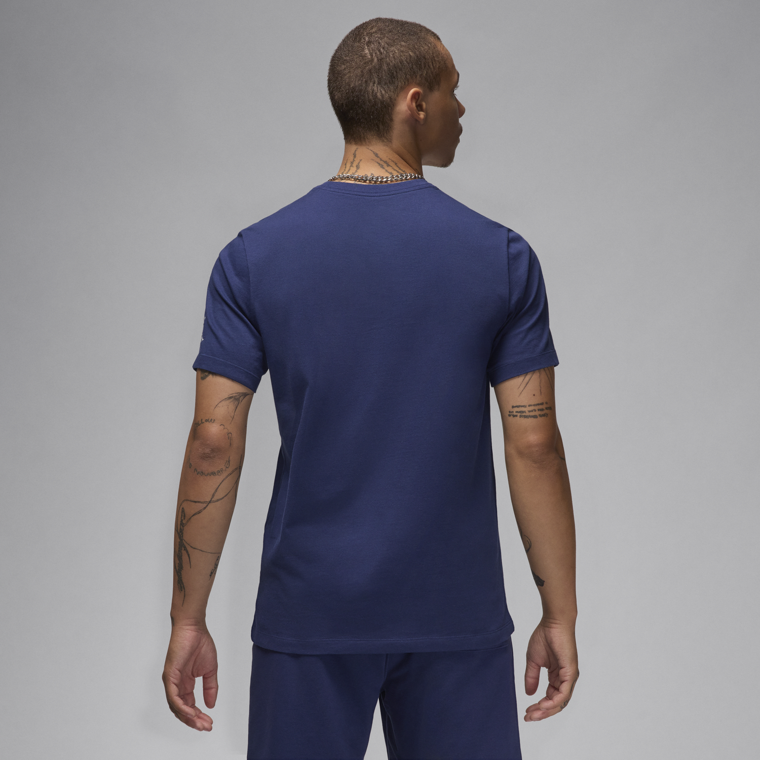 Тениска Jordan Jordan Air Тъмно синьо | DM3182-410, 1