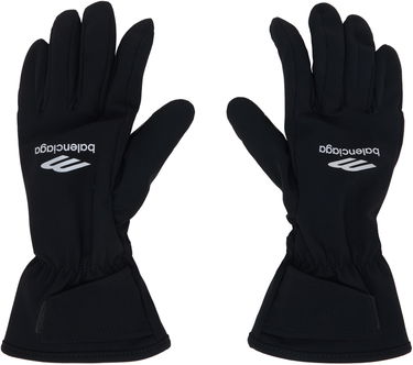 Ръкавици Balenciaga Skiwear 3B Sports Icon Ski Gloves Черно | 773147-4D9B4-1000, 0