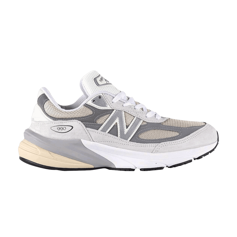 Кецове и обувки New Balance Teddy Santis x 990v6 Made in USA Бяло | U990NC6, 0
