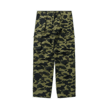 Спортни панталони BAPE 1st Camo Wide Fit 6 Pocket Pants Зелено | 1H80 152 017 GREEN, 0