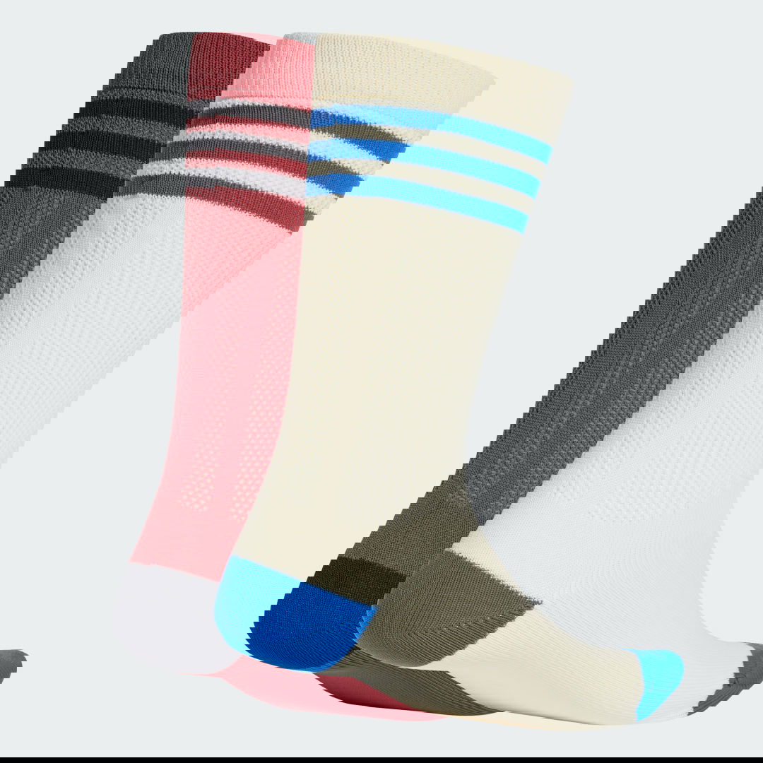 Чорапи adidas Performance Two Pack Knee-High Socks Бяло | JP2499, 0