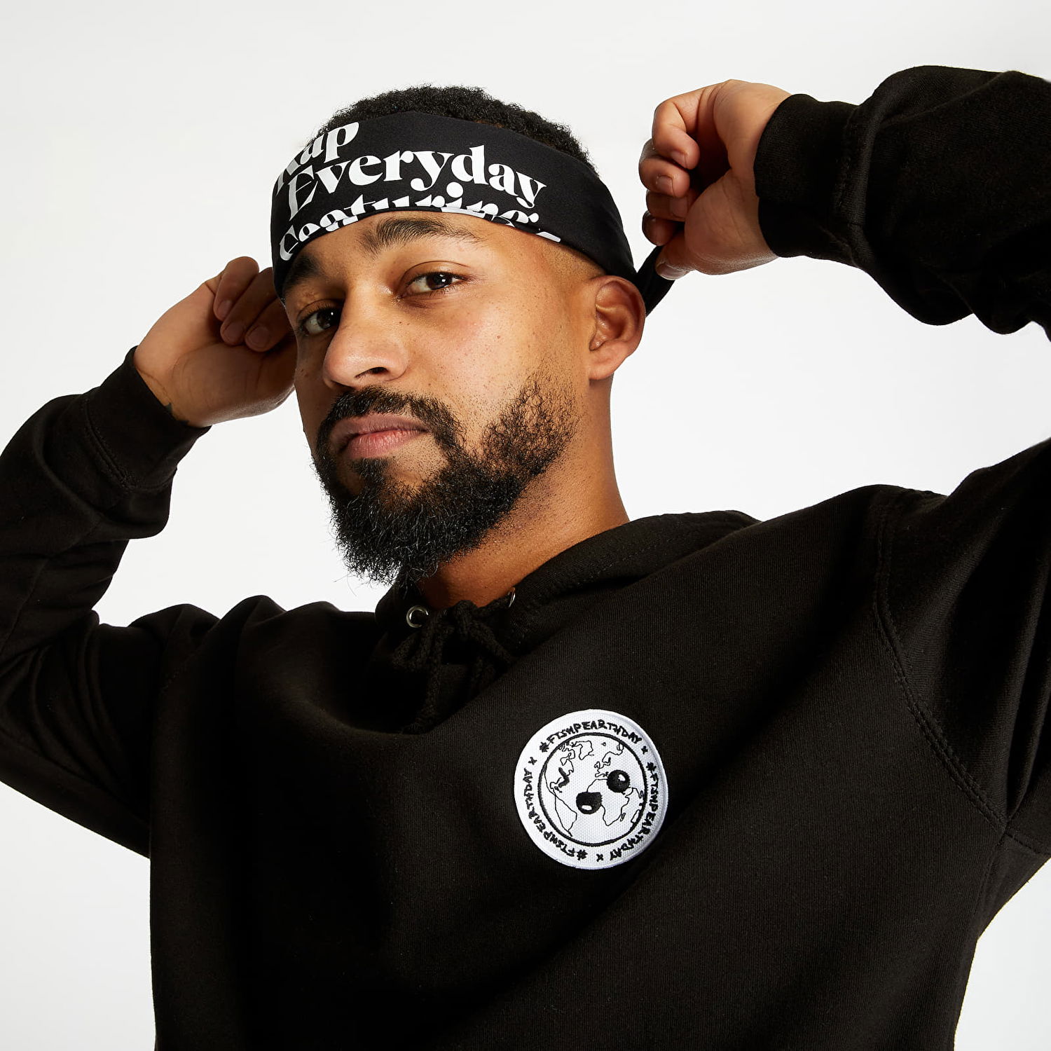 Облекло и аксесоари Footshop RAP x Bandana Черно | FTSHP_68, 0