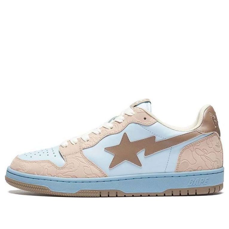 Кецове и обувки BAPE Court Sta Синьо | BAPE-COURTSTA-BEIGE, 0